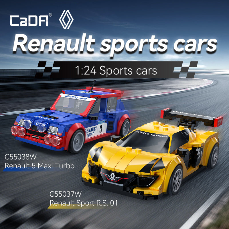 CaDA 1:24 Renault Series Doublee_CaDA Doublee_CaDA