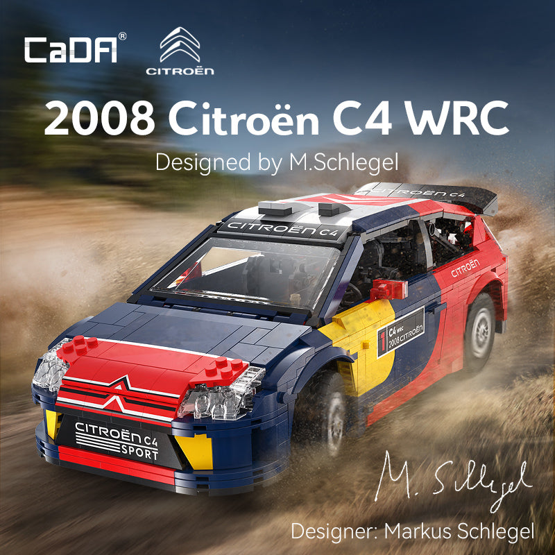 Brick CaDA 2008 Citroen C4 WRC C62005W Doublee_CaDA Doublee_CaDA