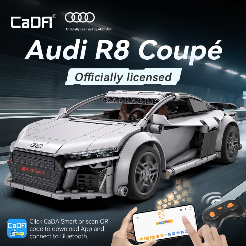 Brick Cada Bricks 1: 14 Audi R8 Coupe C57012W Doublee_CaDA Doublee_CaDA