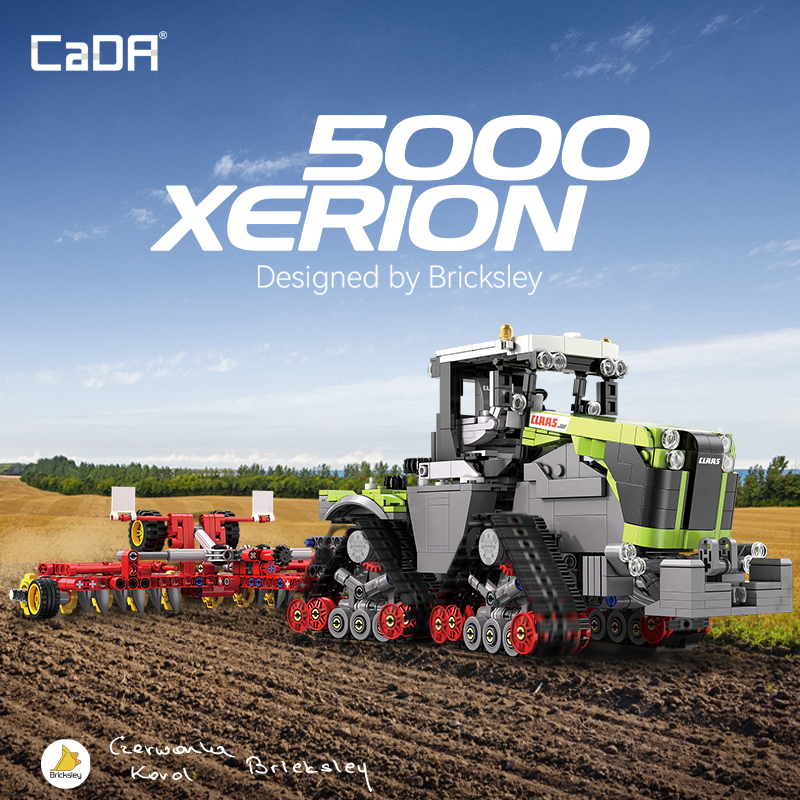 CaDA CLAAS XERION 5000 TRAC TS C65012W – Doublee_CaDA