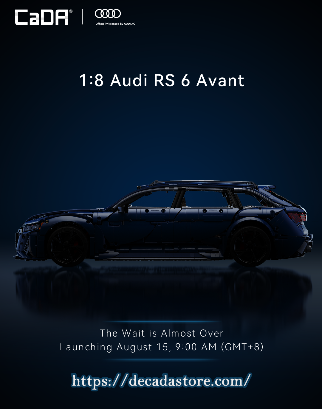 Coming Soon: CaDA Audi RS6 – A New Licensed Car Model Arriving in August Doublee_CaDA