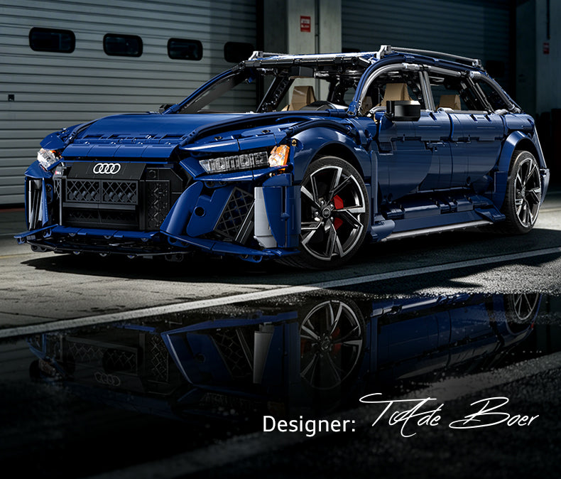 CaDA Audi RS6 Avant: A 1:8 Scale Model Built for Detail