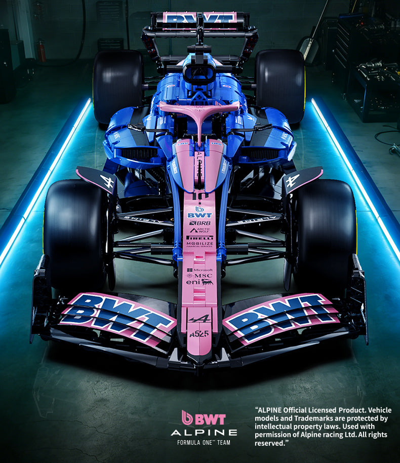 Introducing the New Cada Alpine F1: A Premium Formula Racing Building Set
