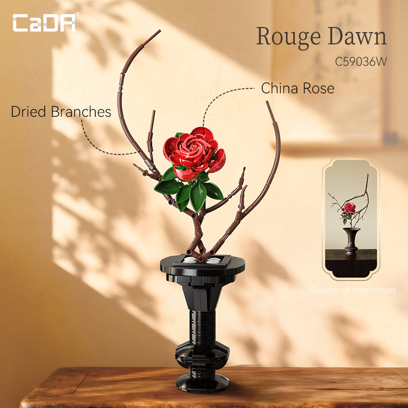 Brick CaDA ARTIZAN EASTERN FLORAL ART C59036W Doublee_CaDA Doublee_CaDA