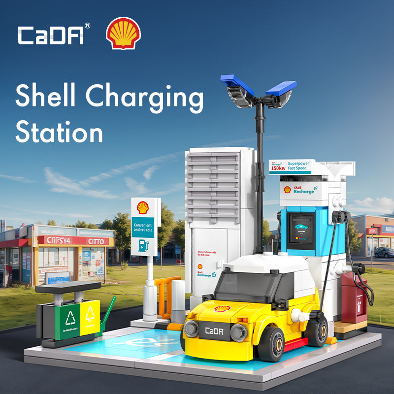 Brick CaDA Shell Charging Station C66029W Doublee_CaDA Doublee_CaDA