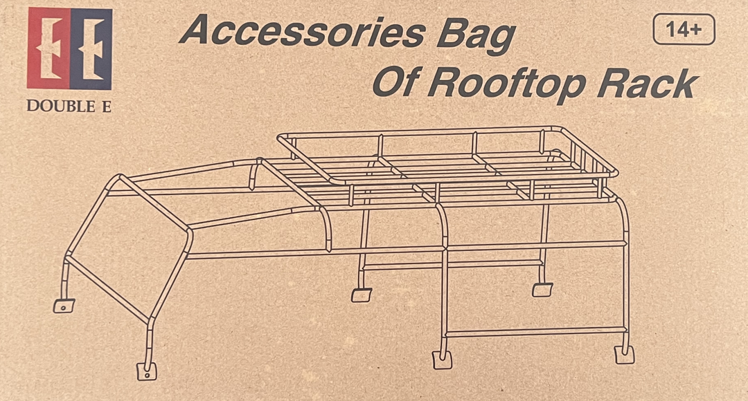 RC Model Metal Roof Rack & Staircases | S012 DoubleE Hobby Doublee_CaDA