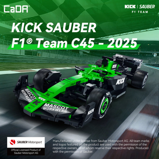 Brick CaDA 1:24 KICK SAUBER F1 Team C45 C55082W CaDA Doublee_CaDA