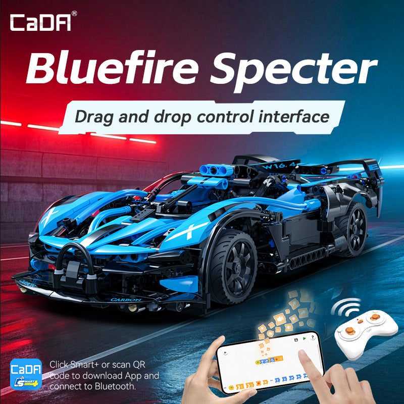 Brick Cada 1:14 Bluefire Specter C51032W CaDA Doublee_CaDA