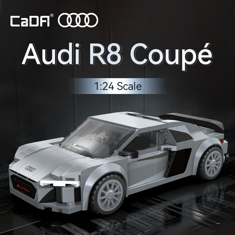 Brick Cada Bricks 1: 24 Audi R8 Coupe C55027W CaDA Doublee_CaDA