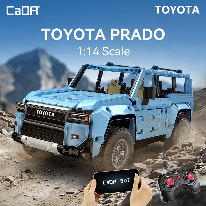 CaDA Bricks 1: 14 TOYOTA PRADO C51209W – Doublee_CaDA