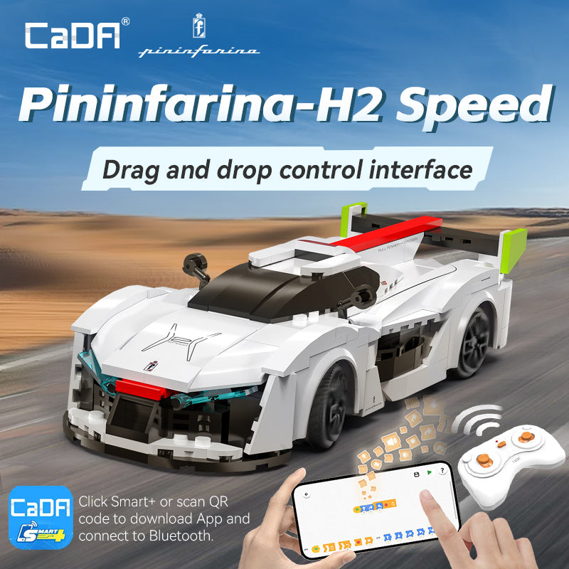 Brick CaDA RC/APP 1:20 Pininfarina-H2 Speed C51090W Doublee_CaDA Doublee_CaDA