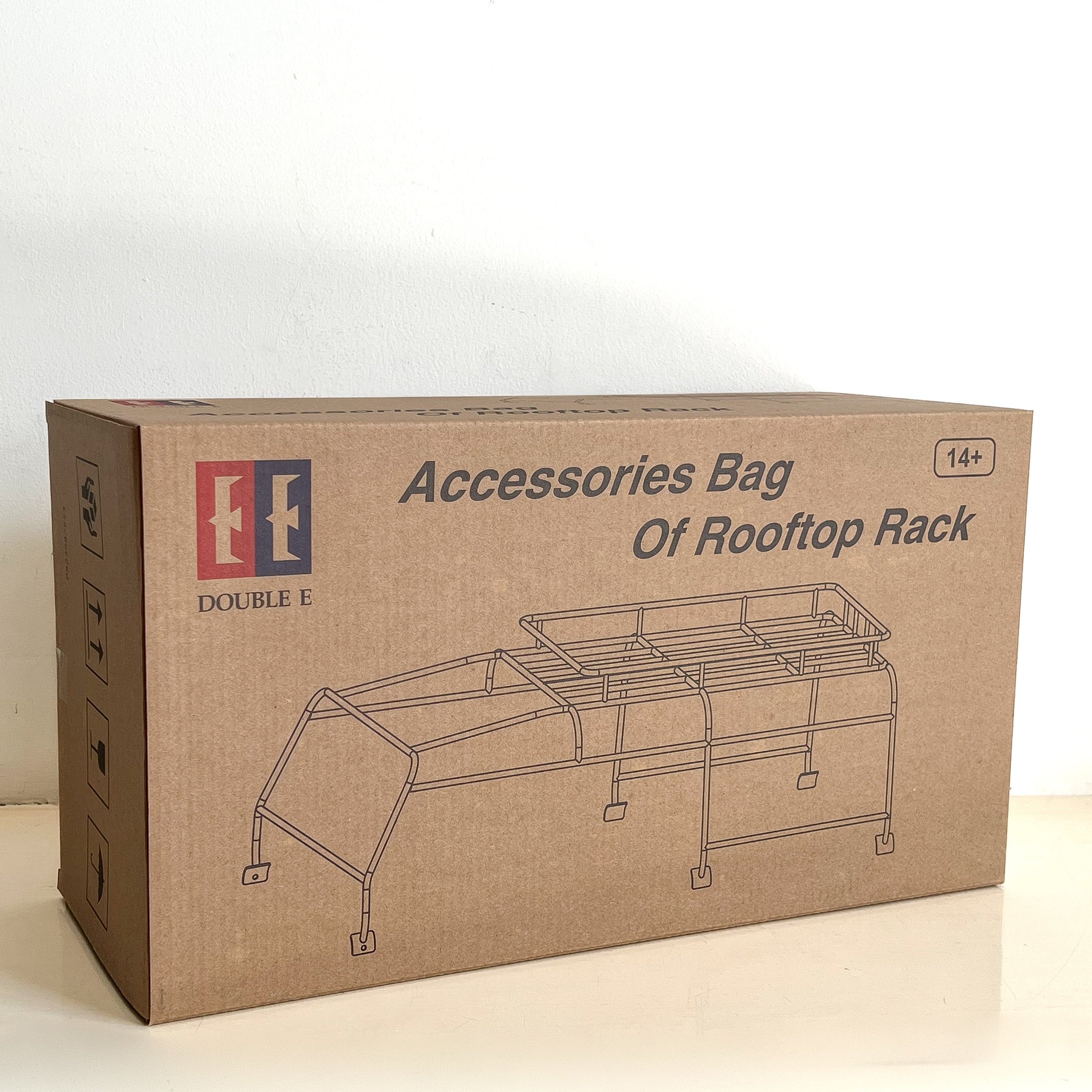 RC Model Metal Roof Rack & Staircases | S012 DoubleE Hobby Doublee_CaDA