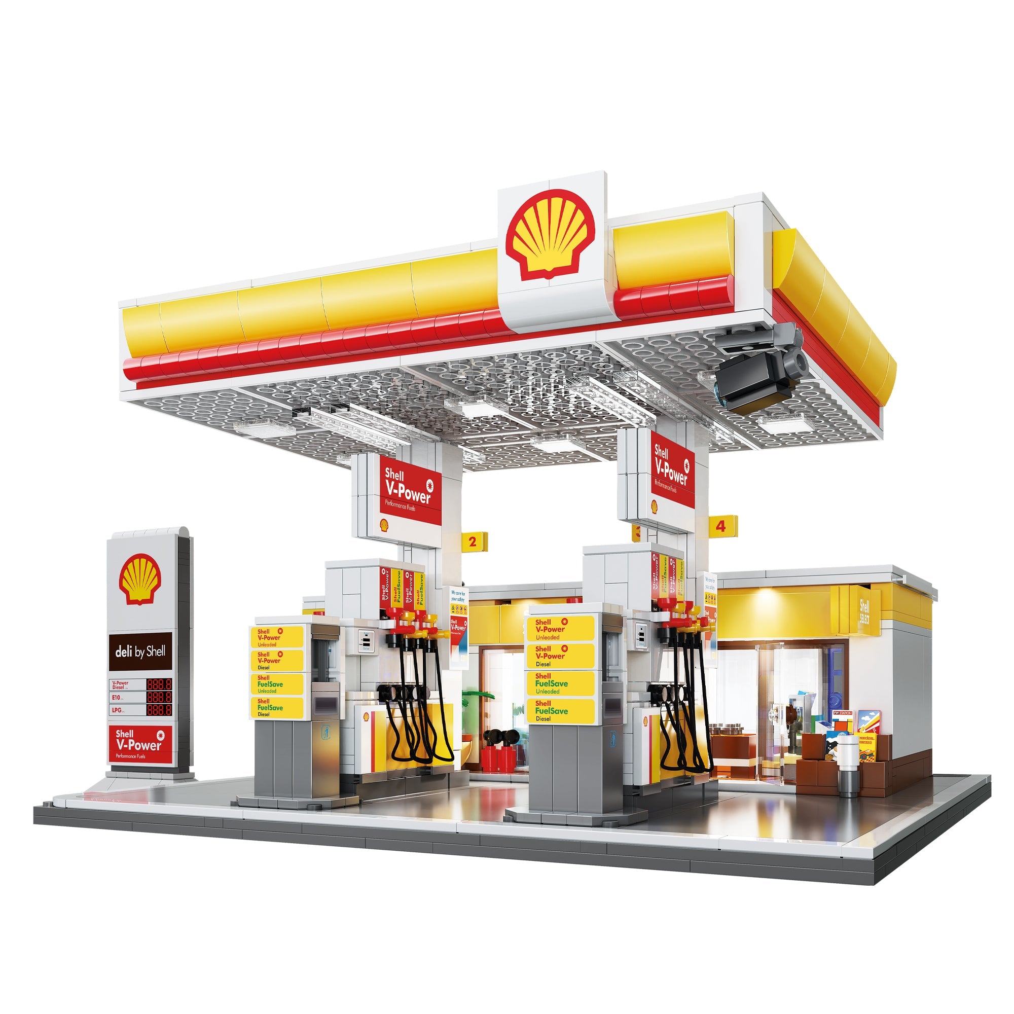 CaDA Shell Retail Station C66026W – Doublee_CaDA