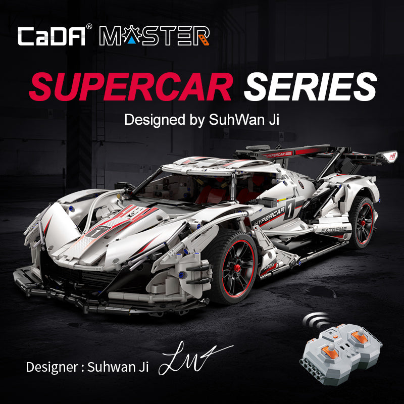 Brick CaDA Master 1: 8  Supercar Series C61053W CaDA Doublee_CaDA