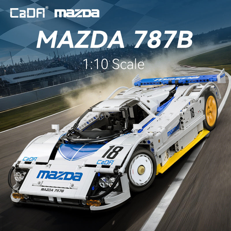 Brick CaDA 1:10 Mazda 787B C63007W Doublee_CaDA Doublee_CaDA