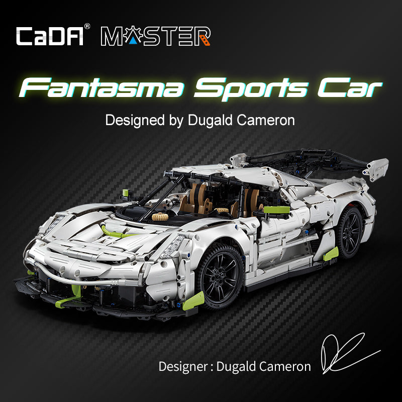Brick CaDA Master 1:8 Fantasma Sports Car C61048W CaDA Doublee_CaDA