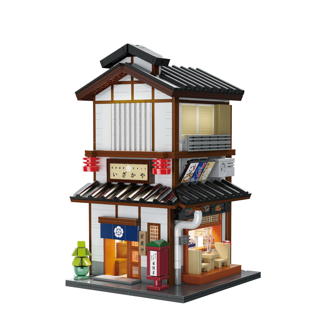 Brick CaDA Buildings Japanese Lzakaya C66019W CaDA Doublee_CaDA