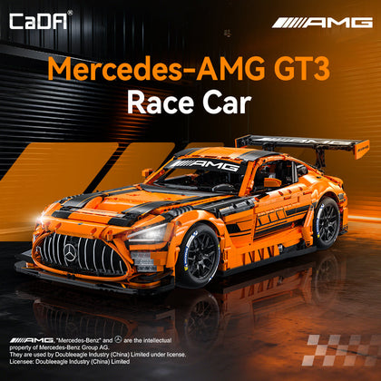 Brick CaDA Master 1:8 Mercedes-AMG GT3 5466PCS C64008W（副本） CaDA Doublee_CaDA