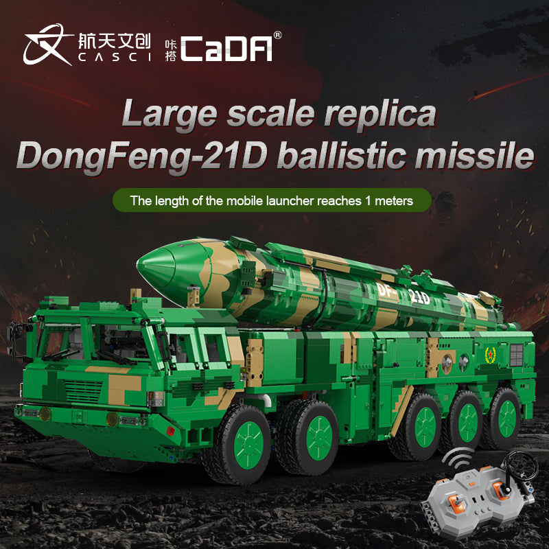 Toys & Games CaDA DF-21D Anti-Ship Ballistic Missile C56031W CaDA Doublee_CaDA