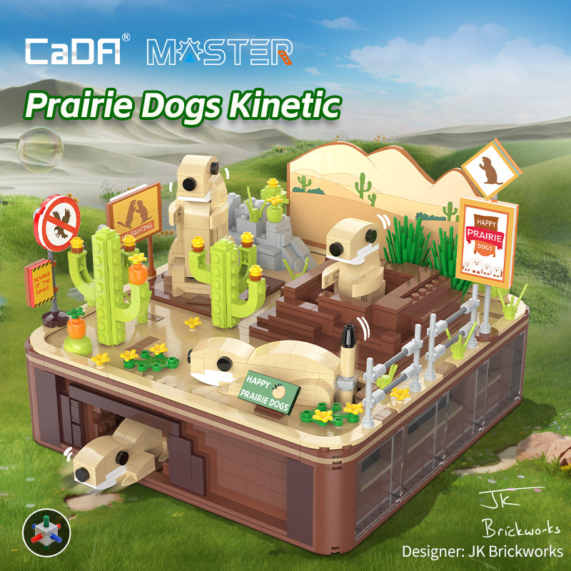 Brick CaDA Prairie Dogs Kinetic C71008W CaDA Doublee_CaDA