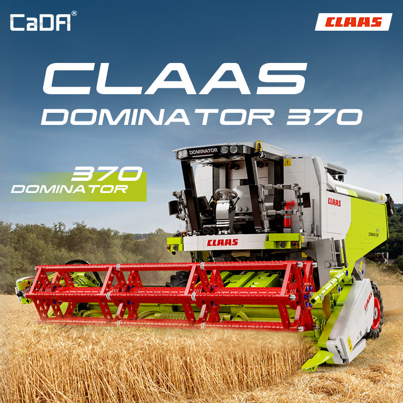 Brick CaDA Master 1:17 CLAAS Dominator 370 C61508W Doublee_CaDA Doublee_CaDA