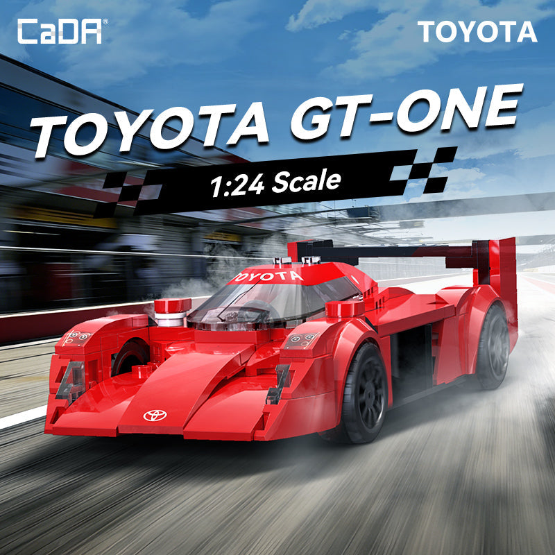 CaDA 1:24 TOYOTA GT-ONE C55040W Doublee_CaDA Doublee_CaDA