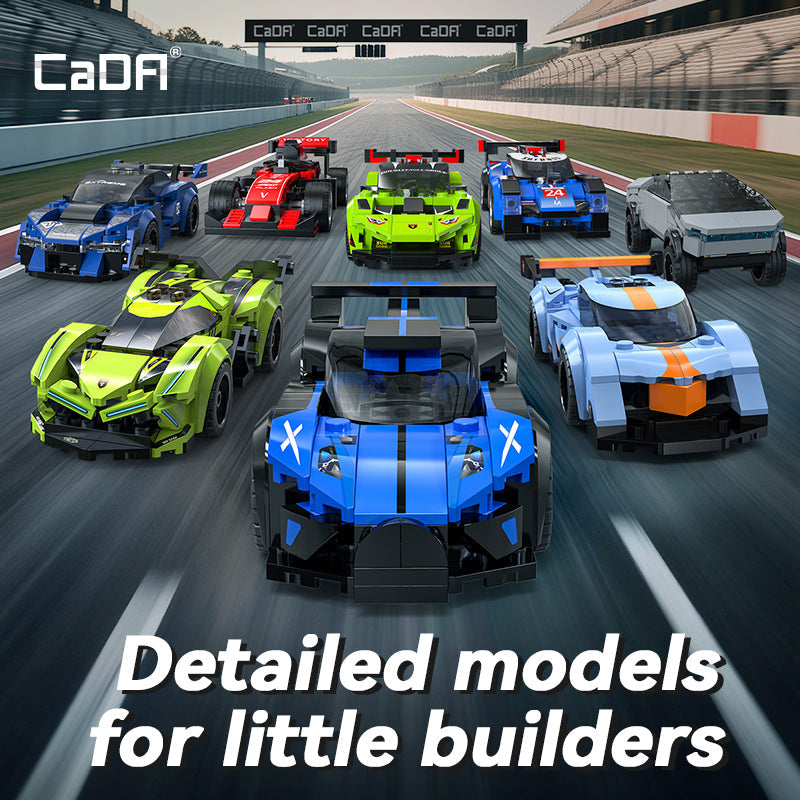 Brick Cada 1:32 Sports Cars C55055W-C55058W CaDA Doublee_CaDA