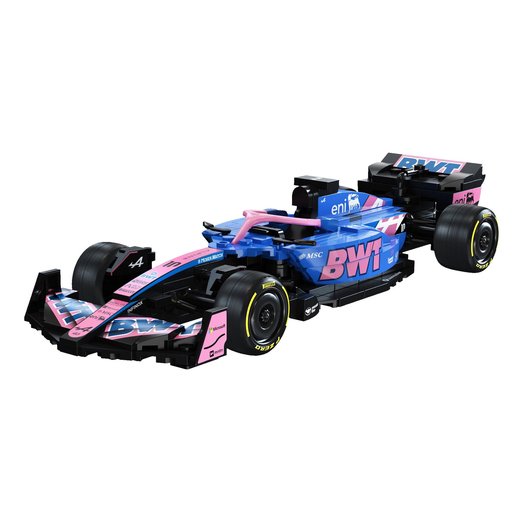 CaDA C55024W BWT Alpine F1 A525 – 1:24 Formule 1 Auto Bouwset