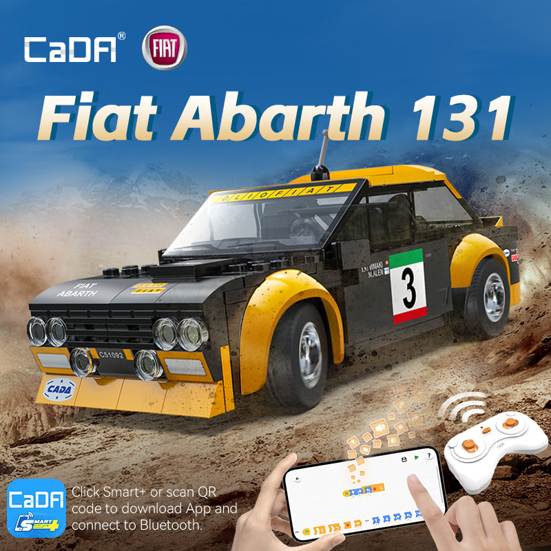 Brick CaDA Fiat Abarth 131 C51092W Doublee_CaDA Doublee_CaDA