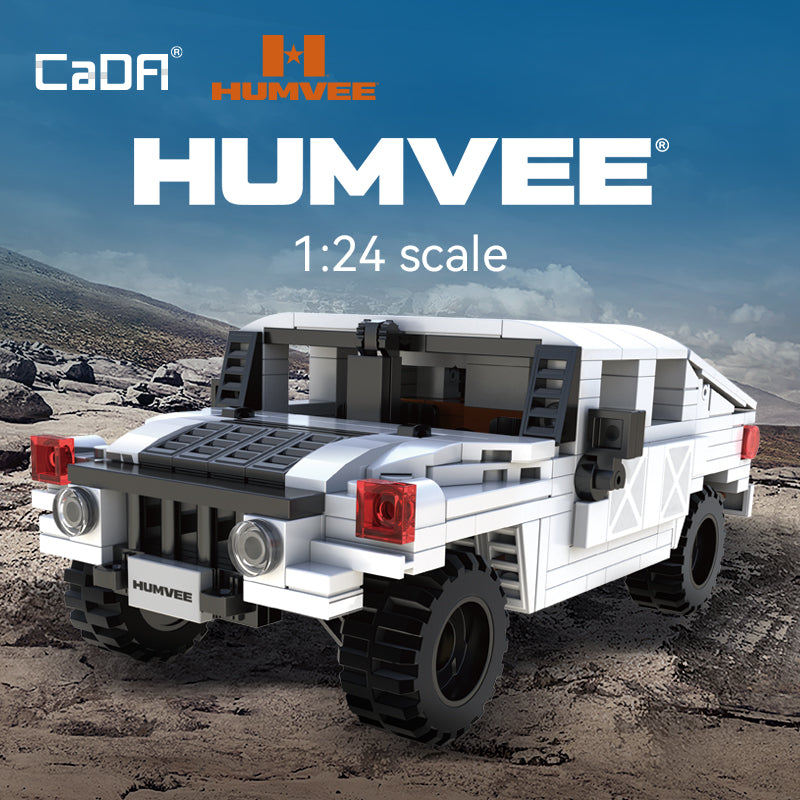Brick Cada 1:24 HUMVEE C-SERIES C55022W CaDA Doublee_CaDA