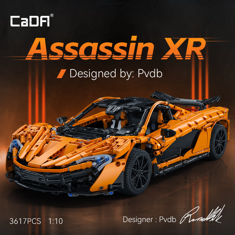 Brick CaDA Bricks 1: 10 Assassin XR 3617PCS C61513W CaDA Doublee_CaDA