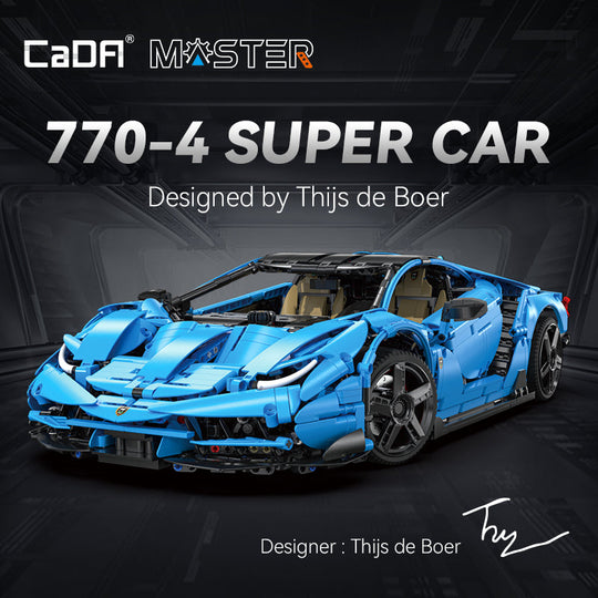 Brick CaDA Master 1: 8 Supercar 770-4 C61041W CaDA Doublee_CaDA