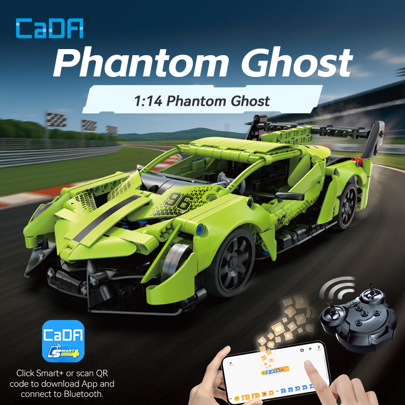 Brick Cada Bricks 1: 14 Phantom Ghost C51309W Doublee_CaDA Doublee_CaDA