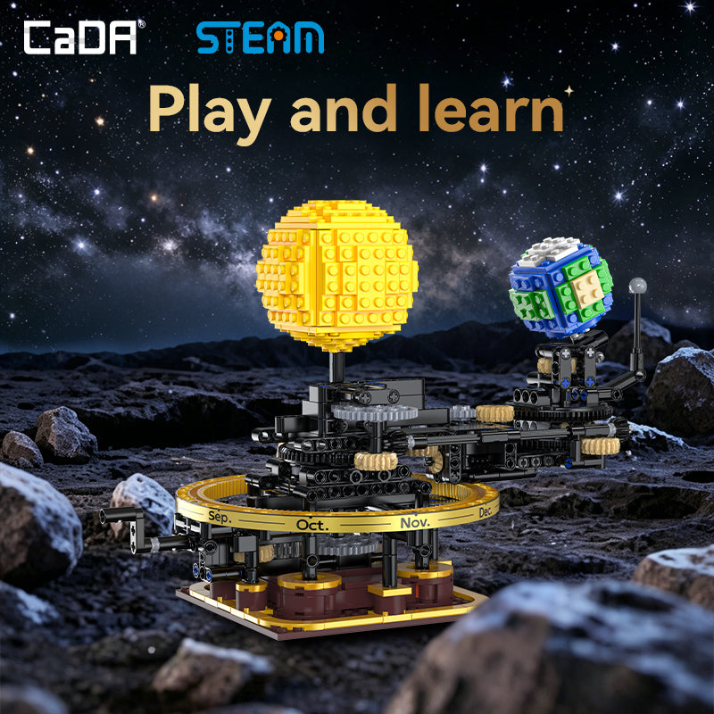 Toys CaDA bricks solar system steam building set C71009W CaDA Doublee_CaDA