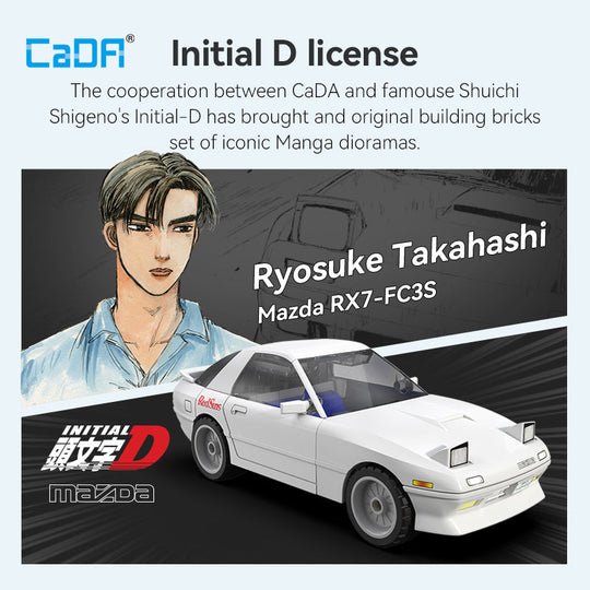 Brick CaDA Initial D 1:35 Series C55016W-C55018W CaDA Doublee_CaDA