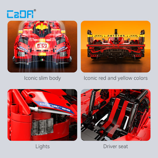 Brick CaDA Blazing Flame C63008W Doublee_CaDA Doublee_CaDA
