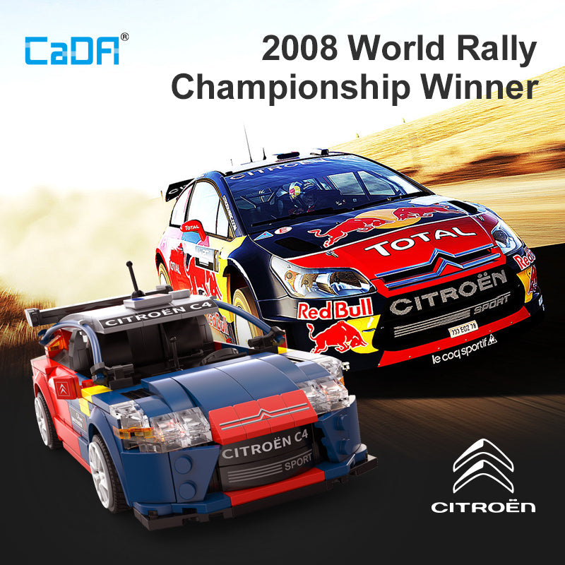 Brick CaDA Citroen C4 WRC C51078W CaDA Doublee_CaDA