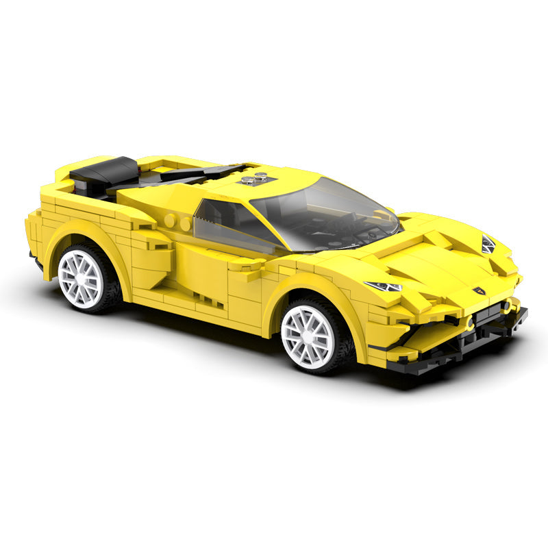 Brick CaDA EVO Race Car C51074W Doublee_CaDA Doublee_CaDA