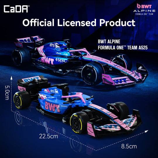 Brick CaDA 1:24 BWT ALPINE FORMULA ONE TEAM™️ A525 C55024W CaDA Doublee_CaDA