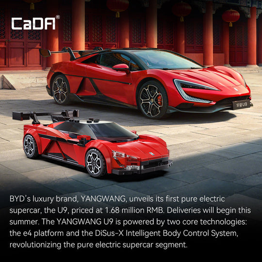 Brick Cada 1:24 YangWang U9 Supercar C55045W Doublee_CaDA Doublee_CaDA