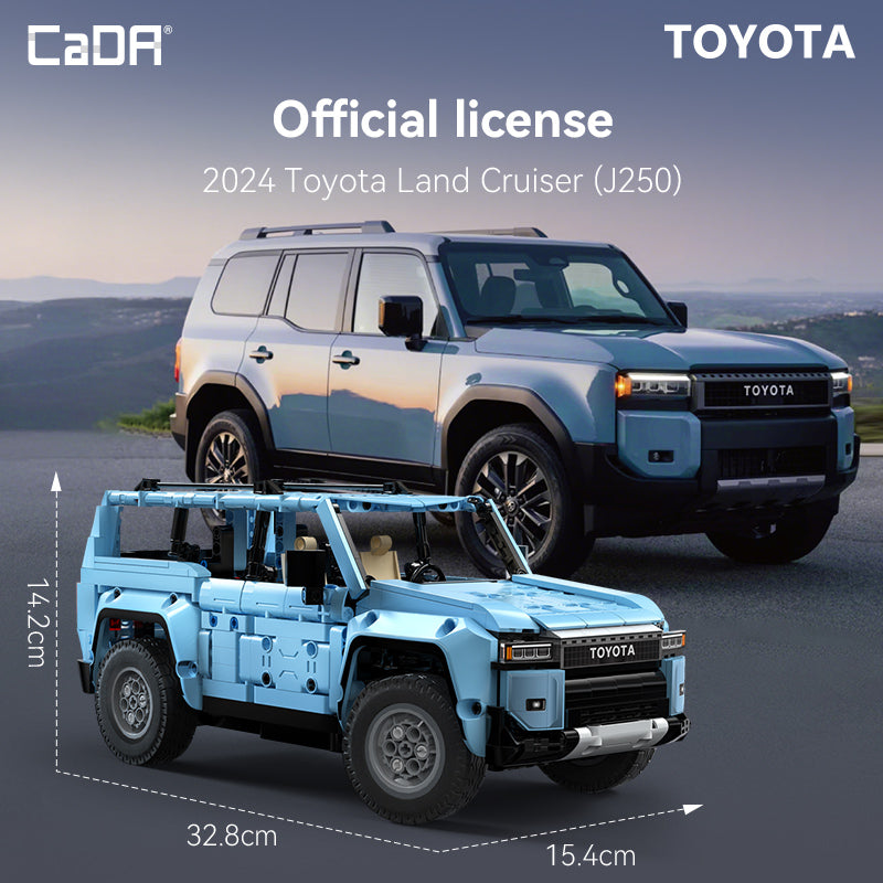 CaDA Bricks 1: 14 TOYOTA PRADO C51209W – Doublee_CaDA