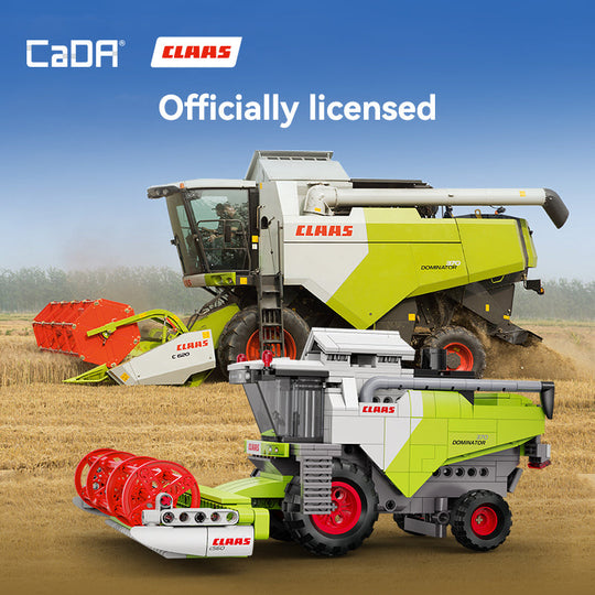 Brick CaDA Bricks Claas Farming Series C65014W C65015W C65016W CaDA Doublee_CaDA