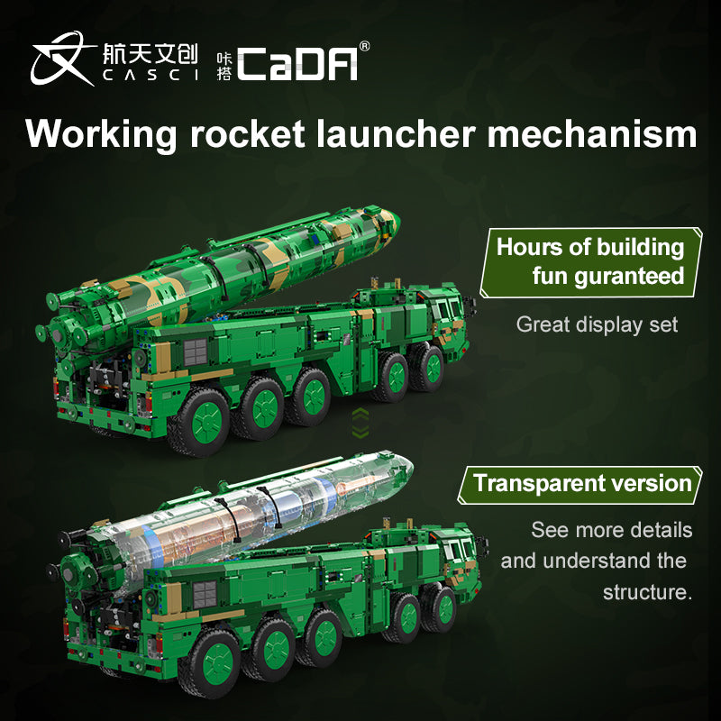 Toys & Games CaDA DF-21D Anti-Ship Ballistic Missile C56031W CaDA Doublee_CaDA
