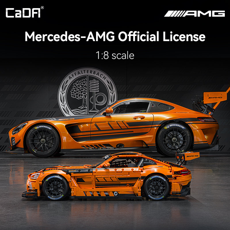 Brick CaDA Master 1:8 Mercedes-AMG GT3 5466PCS C64008W（副本） CaDA Doublee_CaDA