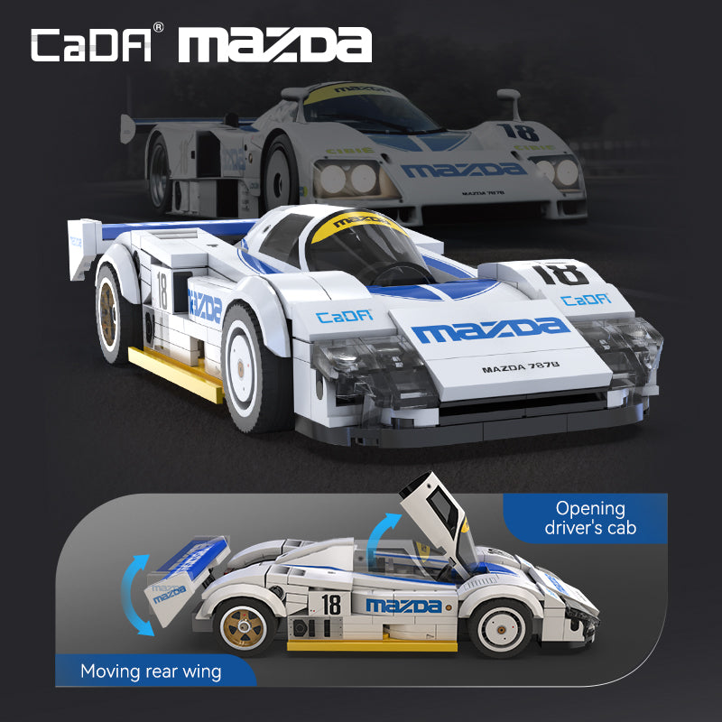 CaDA 1:24 MAZDA 787B (#18) 1991  C55029W Doublee_CaDA Doublee_CaDA