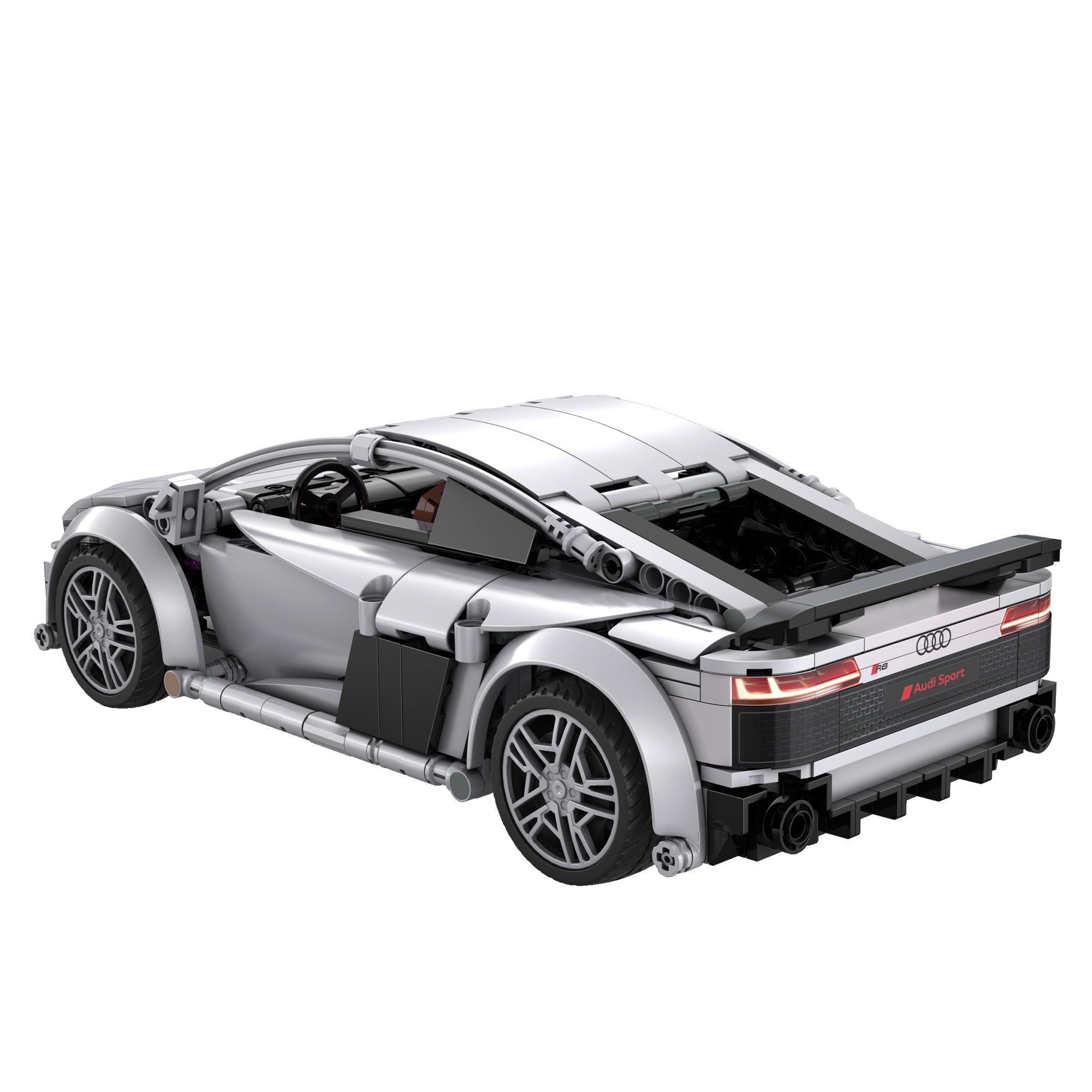 Cada Bricks 1: 14 Audi R8 Coupe C57012W – Doublee_CaDA