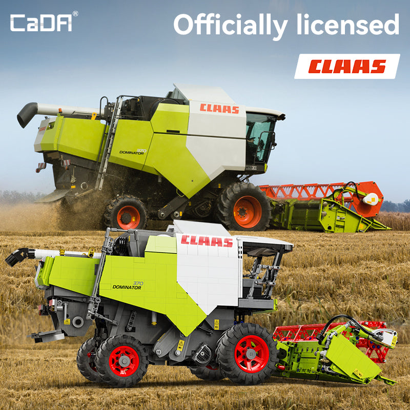 Brick CaDA Master 1:17 CLAAS Dominator 370 C61508W Doublee_CaDA Doublee_CaDA