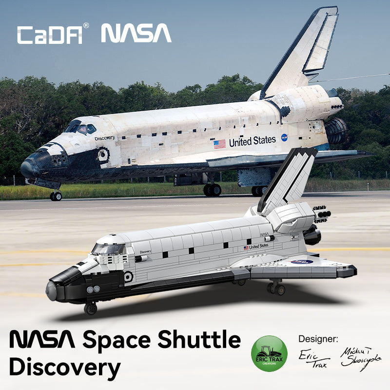 Cada Nasa Rover CaDA Master1:80 NASA Space Shuttle Discovery C56052W – Doublee_CaDA