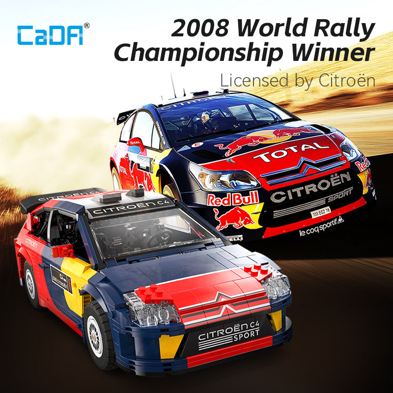 Brick CaDA 2008 Citroen C4 WRC C62005W Doublee_CaDA Doublee_CaDA