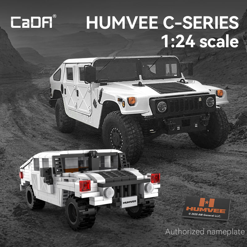 Brick Cada 1:24 HUMVEE C-SERIES C55022W CaDA Doublee_CaDA